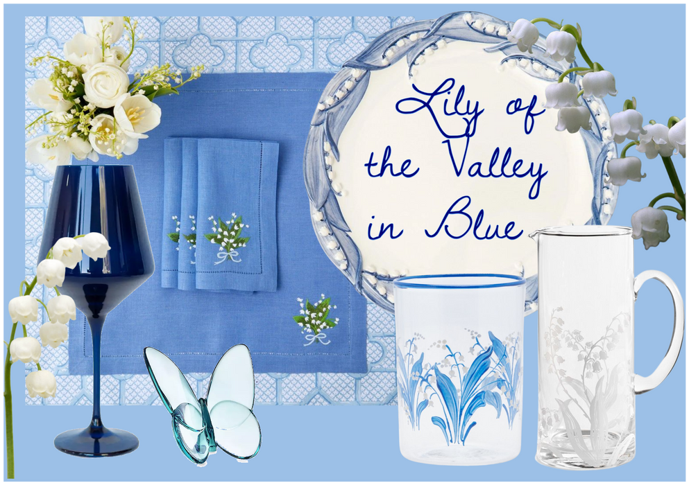Lily of the Valley in Blue