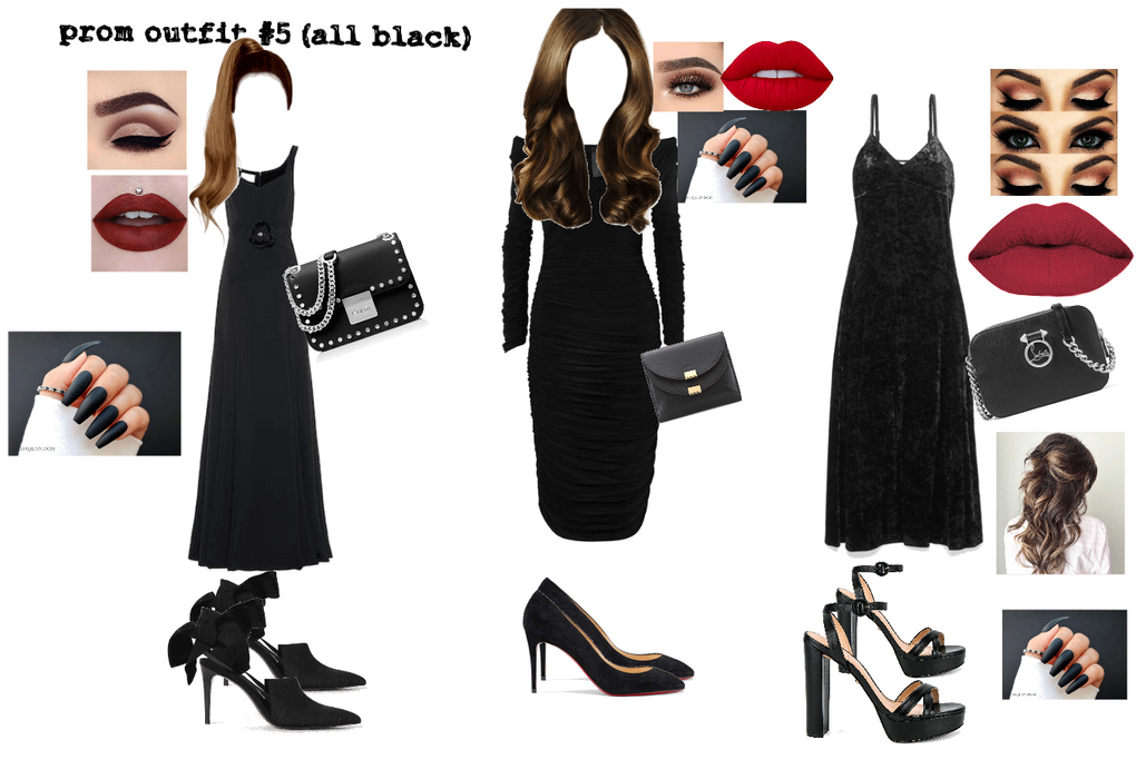 prom outfits #5 (all black)