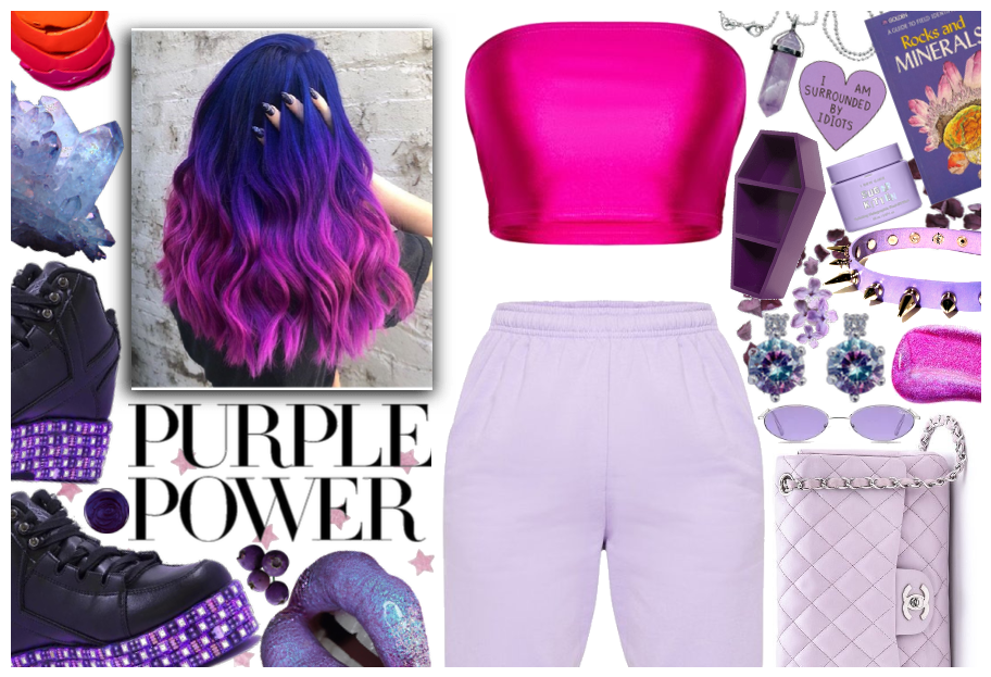 Purple Power: Space Girl