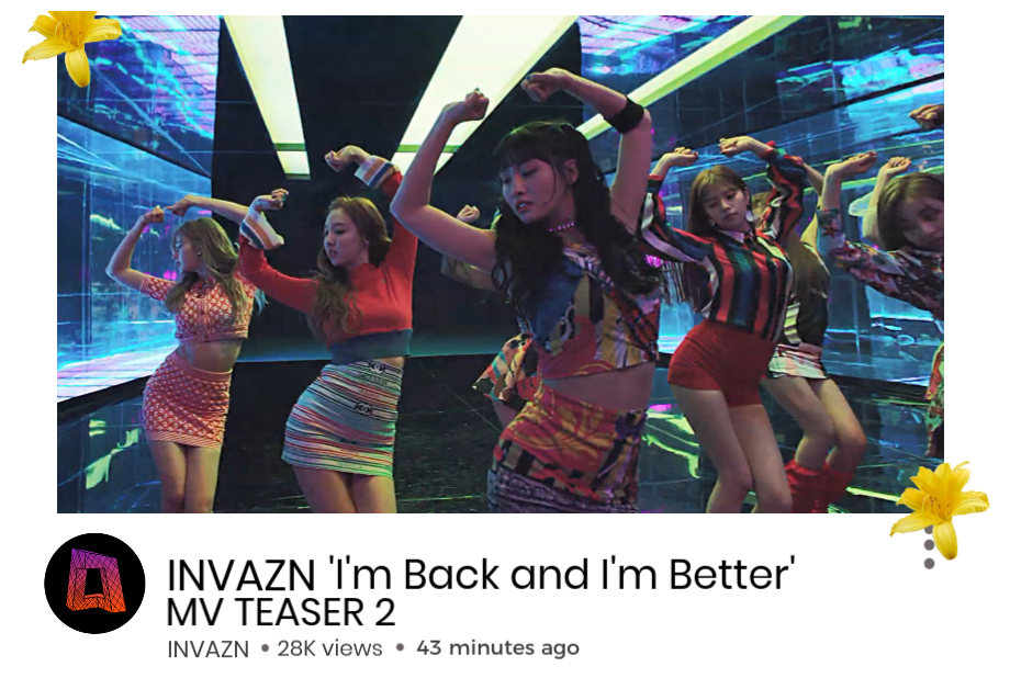INVAZN 'I'm and I'm Better' MV TEASER 2