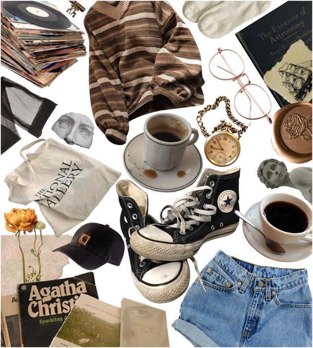 The Coffee/Books/Art hobby Outfit | ShopLook