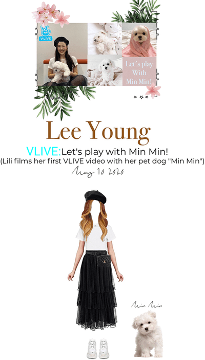 [Lee Young] VLIVE: Let's play with Min Min!