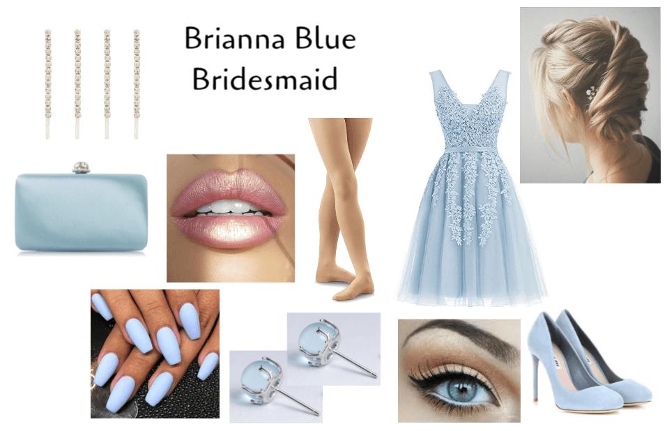 Brianna Blue Bridesmaid