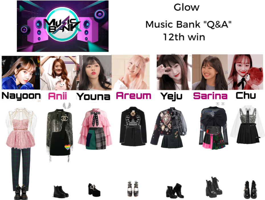 Glow Music Bank "Q&A" 12th win