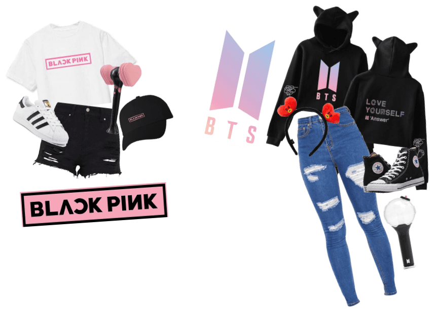 BTS and BLACKPINK Inspired Outfits