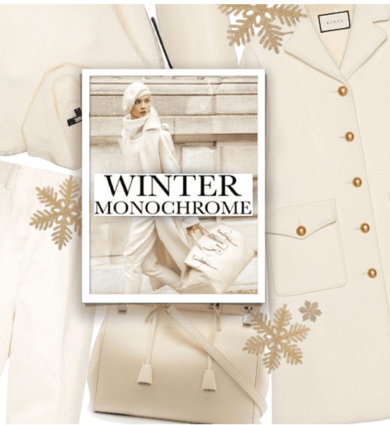 Winter Monochrome #White/Beige