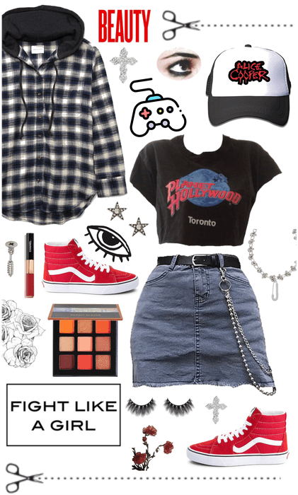 Grunge & Gamer outfit Inspo