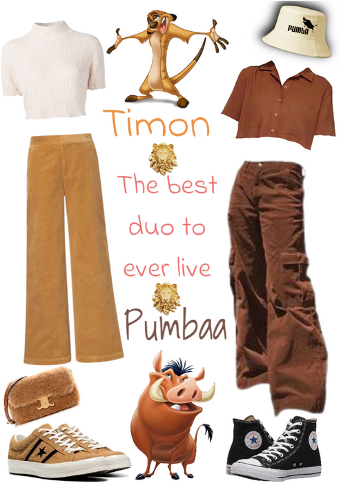 Timon and Pumbaa {the best duo}