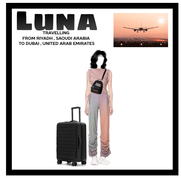 LUNA TRAVELLING TO DUBAI