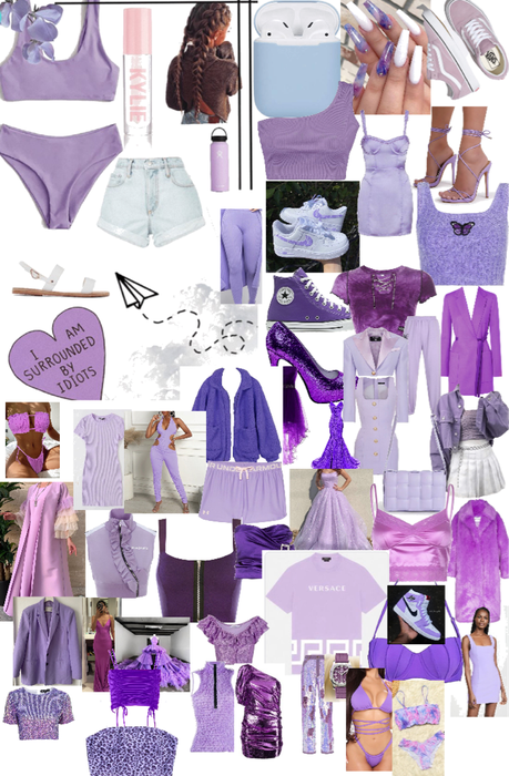positive purple