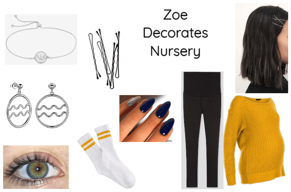 Zoe Decorates Nursery