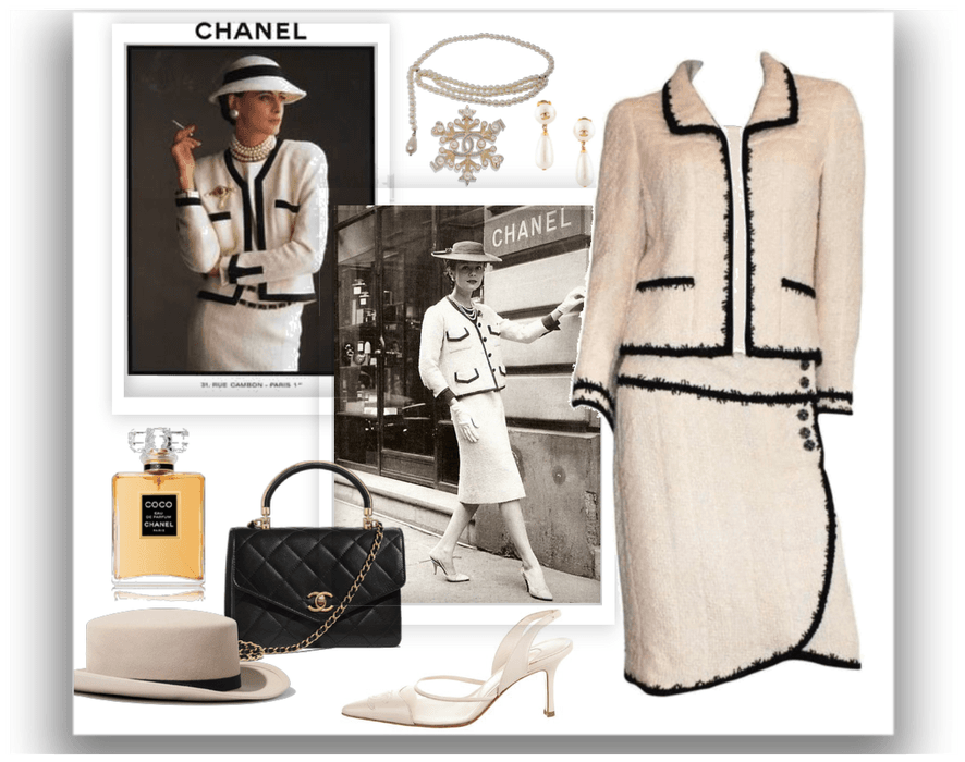 Coco Chanel suit through the years