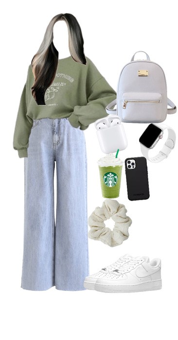 Outfit Green Aesthetic