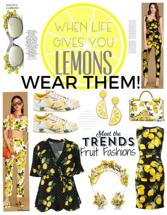 when life gives u lemons-wear them!