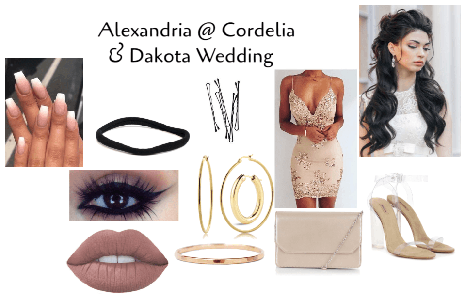 Alexandria @ Cordelia & Dakota's Wedding