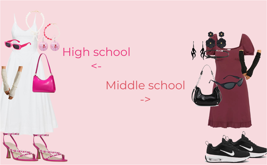 High school versus middle school