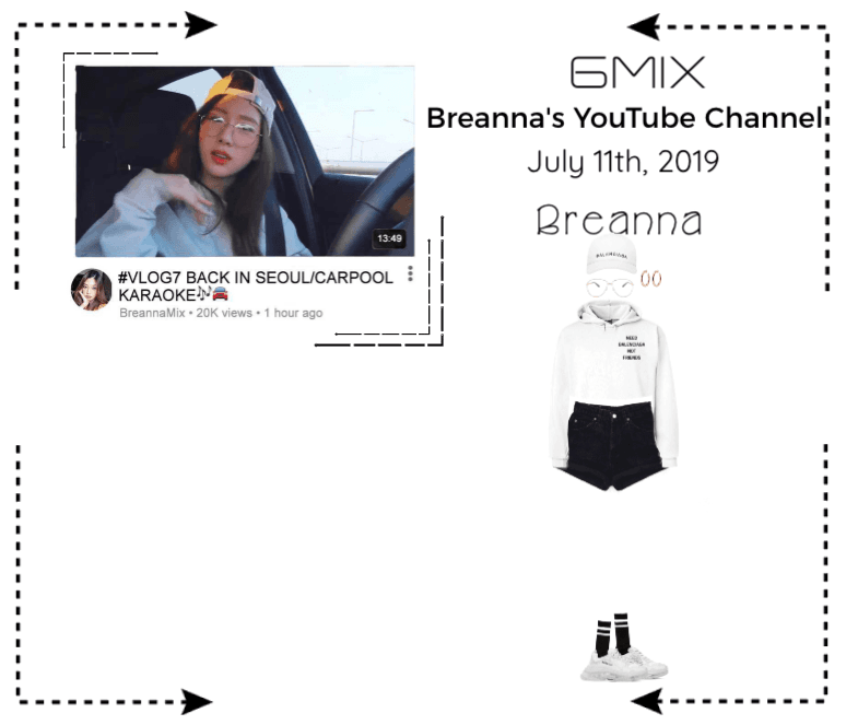 《6mix》YouTube | Breanna's Vlog