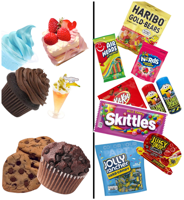 Desserts or Candy