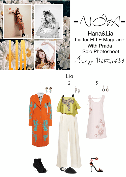 -NOVA- Hana&Lia | Lia for ELLE Solo Photoshoot with Prada