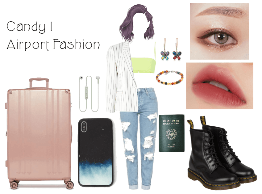 Candy Airport Fashion | Los Angeles Arrival