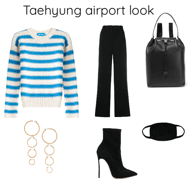 Taehyung airport look