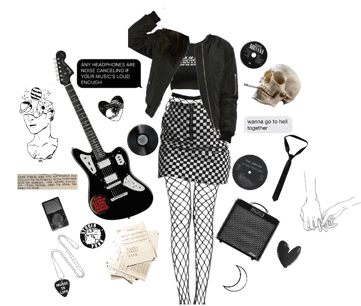 Rock and Roll (Grunge/Edgy) Outfit