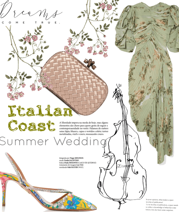 Italian Coast Summer Wedding