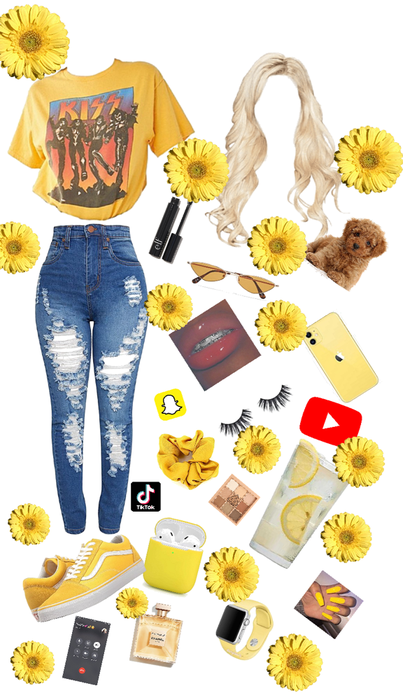 another yellow outfit ideas