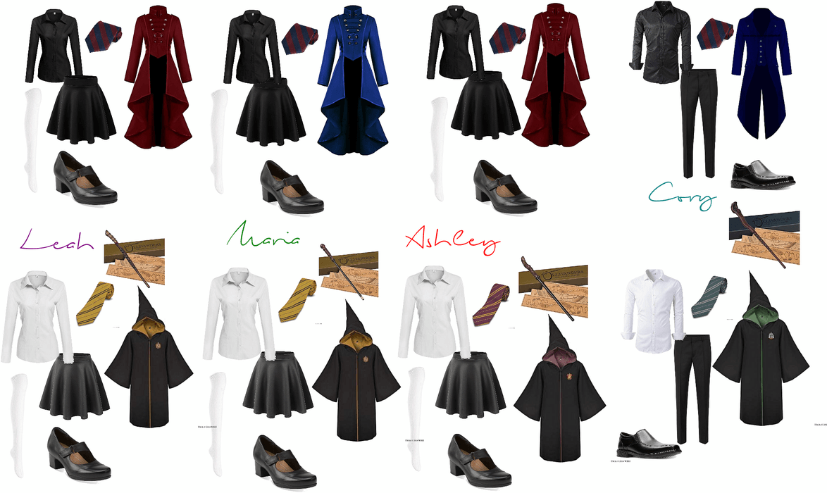 LMAC Ilvermorny/Hogwarts Uniforms