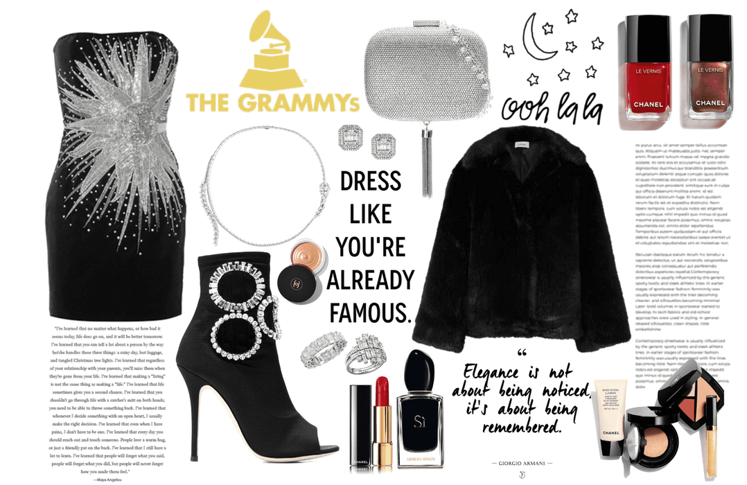 Grammy’s Style: a famous girl