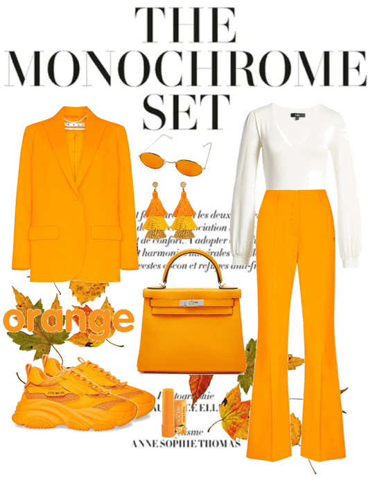 the monochrome set orange