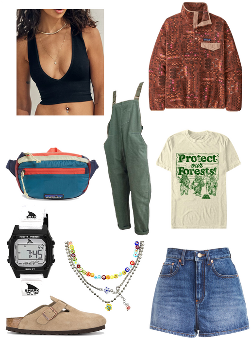 granola girl Outfit