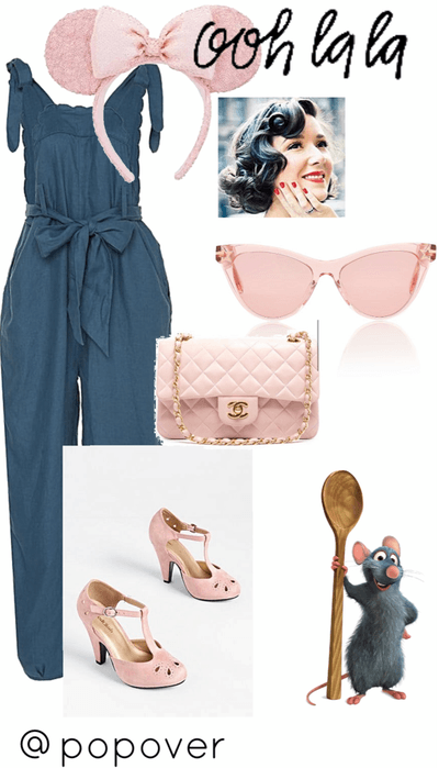 1950s-Inspired Remy Ratatouille Disneybound