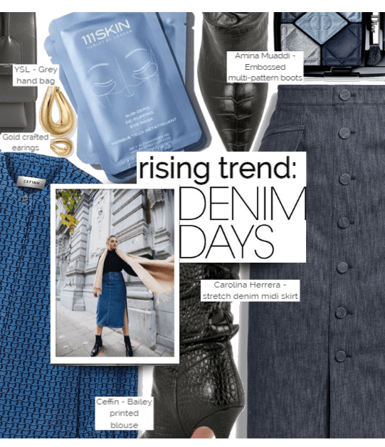 Rising Trend: Denim Skirt