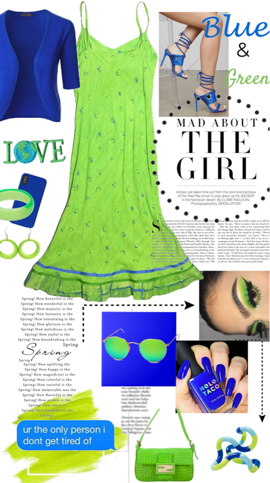 Color Combo - Blue & Green