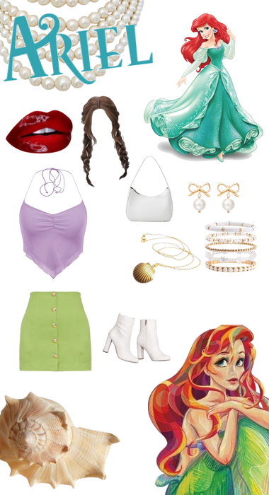 Outfit inspired by Ariel