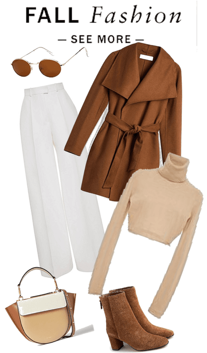 brown fall outfit