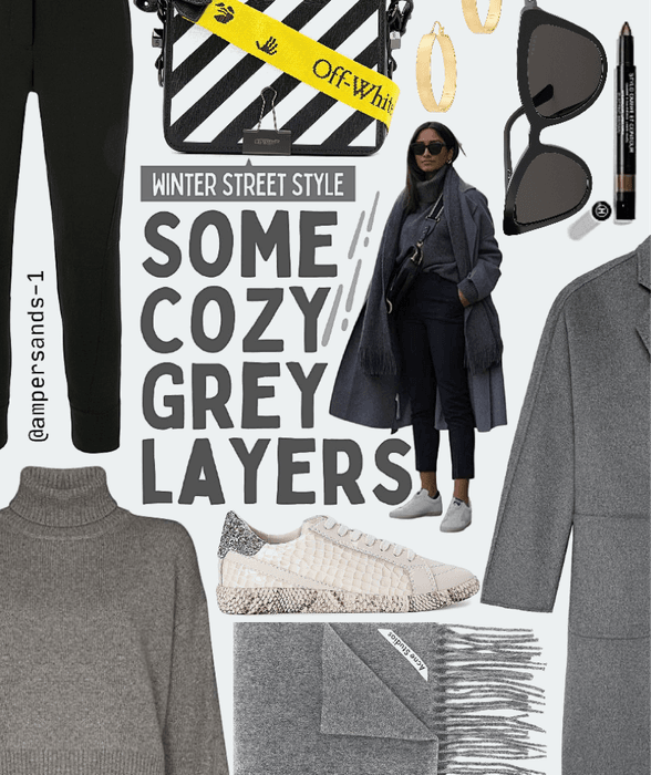 Cozy grey layers