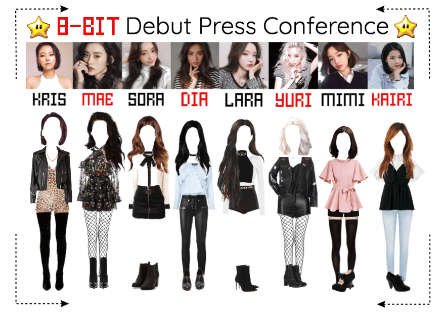 ⟪8-BIT⟫ Debut Press Conference