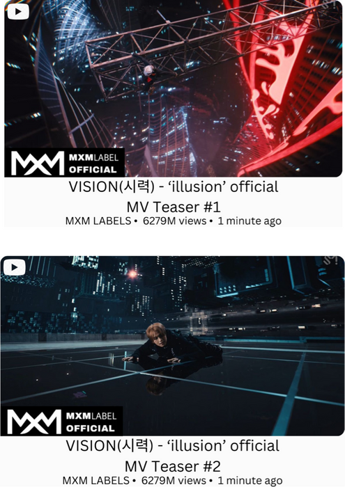 VISION(시력) - ‘illusion’ official MV Teaser #1-2