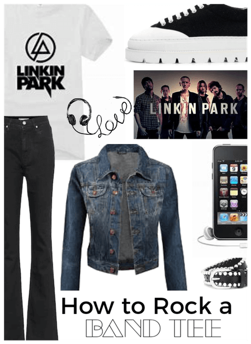 How to Rock a Band Tee/Linkin Park