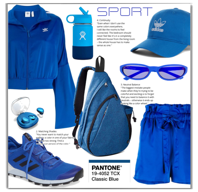 Sport blue pantone