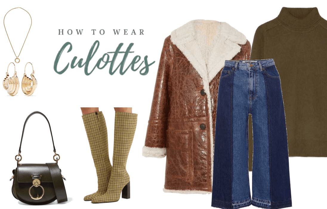 How To Wear Culottes Fall/Winter 2018-19