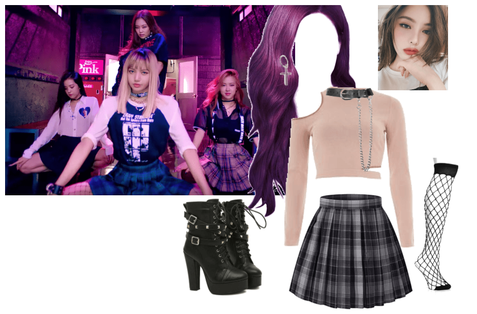 Blackpink~Boombayah MV outfit1
