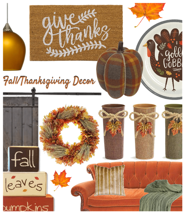 Fall/Thanksgiving Decor