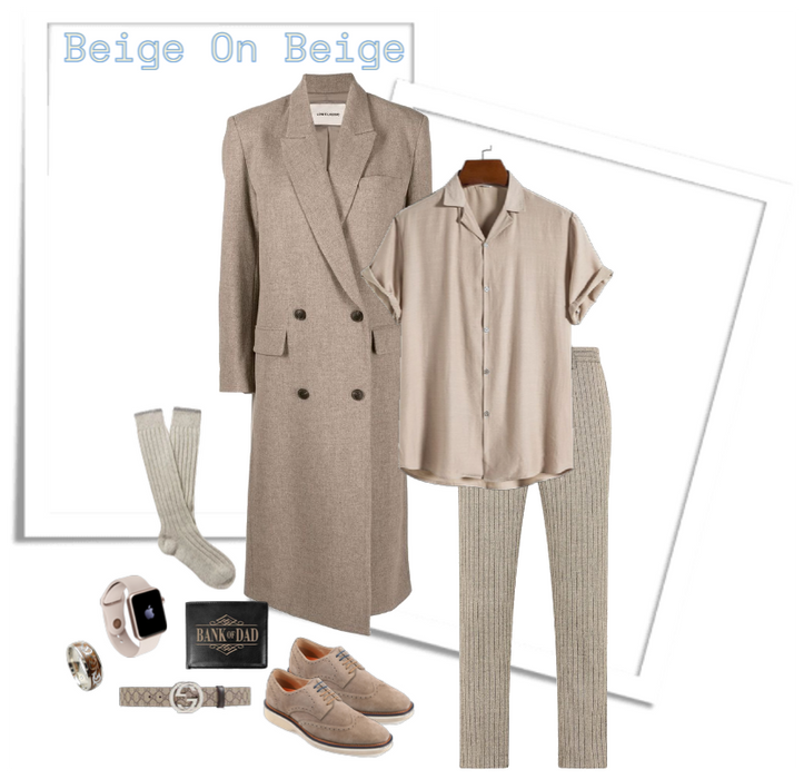 Beige On Beige Outfit Challenge/Men's Wear