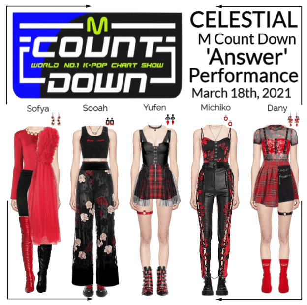 세레스티알 (Celestial) | M Count Down - 'Answer'- Perf.
