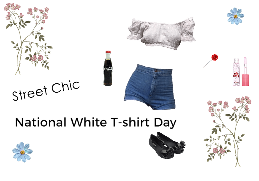 National White T-shirt day