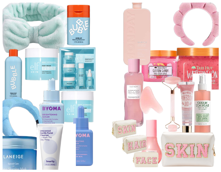 pink skin care