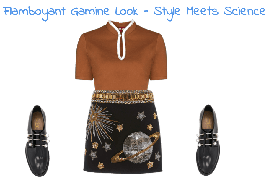 Flamboyant Gamine Look - Style Meets Science